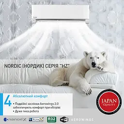 Кондиціонер Panasonic Nordic Deluxe CS-HZ35XKE/CU-HZ35XKE - мініатюра 6