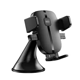 Автодержатель XO C120 Instrument panel small suction cup holder Черный