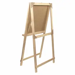 Мольберт стаціонарний Rosa Хлопушка одностороння сосна 60×85×115см мак висота полотна 53см В УПАКОВЦІ - мініатюра 5
