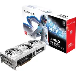 Відеокарта Sapphire PURE Radeon RX 9070 XT 16GB (11348-02-20G) EU [130343]