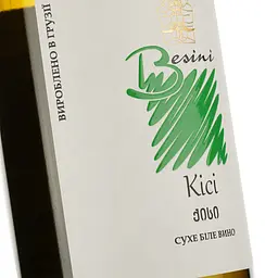 Вино Besini Kisi, біле, сухе, 0,75 л (8000019909888) - мініатюра 3