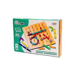 Настільна гра PuzzleOK Дошка Монтессорі (SR-113-N-281)