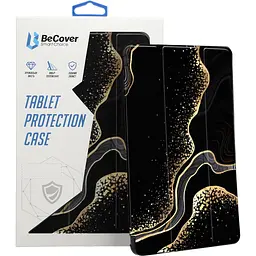 Чохол-книжка BeCover Smart Case для Apple iPad Air 11" M2/M3 (2024/2025) Чорний Abstraction (711598)