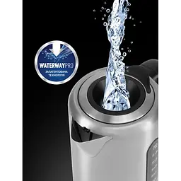 Електрочайник Polaris PWK 17101CA Water Way Pro сталевий (24229) - мініатюра 8