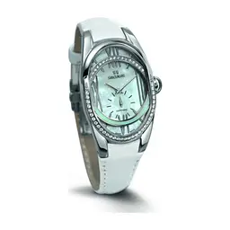 Наручний годинник Seculus 1668.2.1064 white, ss cz stones, white leather