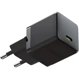 Мережевий зарядний пристрій Baseus Palm 1-USB-C 20W Cluster Black (P10111602113-00) [127629] - мініатюра 3