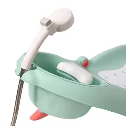 Дитячий лежак для миття голови Bestbaby BS8877 блакитний - мініатюра 3