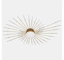 Світлодіодна люстра стельова Artlight 6472/42GD, 23 Вт, сатинове золото - мініатюра 4