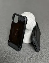 Чохол Make Apple iPhone 15 Panzer Black - мініатюра 3
