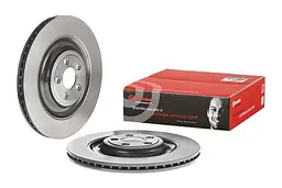 Диск тормозной вентилируемый Jaguar F-type, XF I, Xj, Xk II 06-25г Brembo ( 09.D434.11 )