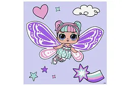 Набір для розпису за номерами 40x40 см KHO1091 "L.O.L. Fairies Sweetiefly" Ideyka
