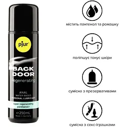 Анальна змазка Pjur backdoor Regenerating 250 мл - мініатюра 2