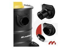 Будівельний пилосос для збирання золи MalTec TurboVac ML1800-ASH із функцією видування, 18 л - мініатюра 4