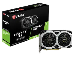 Відеокарта GeForce GTX 1660 6GB MSI Ventus XS OC (GTX 1660 VENTUS XS 6G OC) Б/В
