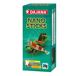 Корм для декоративних креветок та акваріумних крабів Dajana Nano Sticks 35 мл/20 г