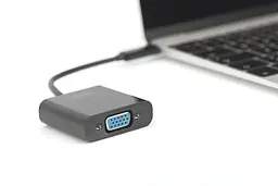 Перехідник USB Type-C - VGA Digitus - мініатюра 2