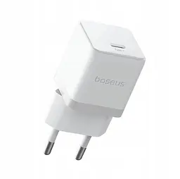 Мережевий зарядний пристрій Baseus Palm Fast Charger Type-C 30W EU Білий