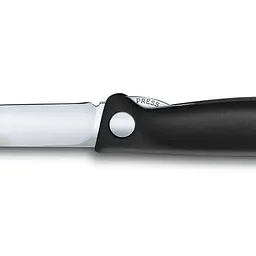 Кухонний ніж Victorinox SwissClassic Foldable Paring лезо 11см з чорн. ручкою (блістер) - мініатюра 4