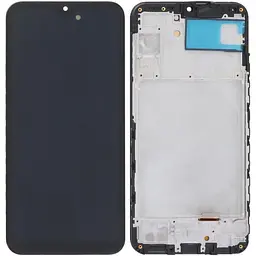 Дисплей Samsung A245 Galaxy A24 4G чорний, OLED (Small LCD), з рамкою