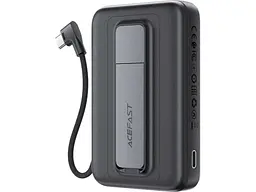 Зовнішній акумулятор (Power Bank) Acefast M24-10000 10000mAh Metal Gray - мініатюра 3