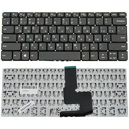 Клавіатура для ноутбука LENOVO (IdeaPad: V330-14) rus чорний без фрейма