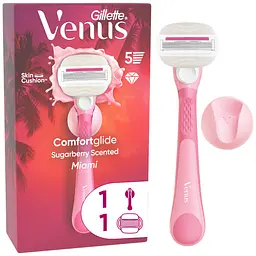 Уцінка. Станок для гоління Gillette Venus Pro Comfortglide Sugarberry Scented Miami жіночий 1 шт.