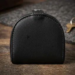 Жіноча монетниця Tony Perotti з натуральної шкіри Cortina 5070 nero (90181) чорна - мініатюра 4