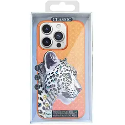 Чохол Epik TPU+PC Crystal Hunt with MagSafe для Apple iPhone 16 Pro Max (6.9) Orange - мініатюра 2
