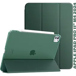 Чохол до планшета BeCover Tri Fold Hard Apple iPad Pro 11" M4 2024 Dark Green (711727) - мініатюра 6