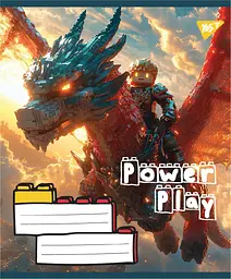Набір зошитів шкільних YES А5/12 лінія Power Play 25 шт (767847) - мініатюра 5