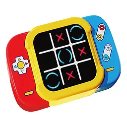 Портативна інтерактивна гра Ummi ME-252 2in1 Electronic Tic-Tac-Toe Yellow - мініатюра 2