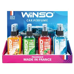 Ароматизатор Winso Pump Spray MIX №2, 75мл, 12шт набір(500002)