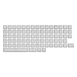 Набір кейкапів Hator OMA Profile PBT Keycap Set White US A-part ANSI/ISO (HTS511)