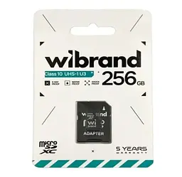 Карта пам'яті microSDXC, 256Gb Wibrand teh0020715 - мініатюра 2