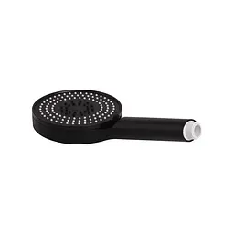 Ручний душ Qtap Rucni D 130 мм круглий QTRUC125BLM45951 Black matt, Чорний матовий - мініатюра 3