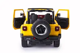 Машинка Rastar Jeep Wrangler JL на управлінні 1:14 жовтий 79400 - мініатюра 7