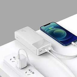 Портативний акумулятор Baseus Bipow Digital Display Power Bank 30000mAh 2USB 1Type-C 3A 15W QC (PPDML-K02) - мініатюра 5