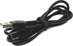 Кабель Xo NB212 USB-A - USB-C (USB - Type-C) 1 метр чорний - мініатюра 1