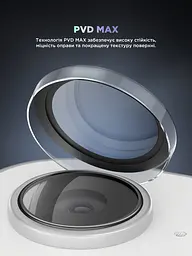 Захисне скло для камери Apple iPhone 16e/17e, Supreme BI, прозорий колір, з рамкою, глянцеве скло для захисту лінз, протиударне, прозоре, з клейовим шаром по контуру, не впливає на якість фото, ArmorStandart (ARM84427) - мініатюра 3