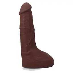 Фалоімітатор, що кінчає Doc Johnson The Realistic Cock ULTRASKYN Squirting 9.5 Inch, 21.6 см - мініатюра 2