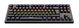 Клавіатура Vinga KBGM-110 Blue Switch RGB Black (KBGM-110 Black)