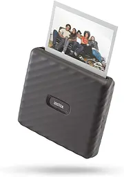 Подарунковий набір Фотопринтер Fujifilm Instax Link Wide, Фотопапір 20 шт, Сірий чохол, Фотоальбом на 64 фото Сірий - мініатюра 3