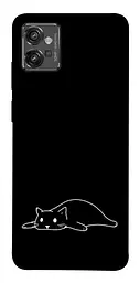 TPU чохол Demsky Lazy cat для Motorola Moto G32