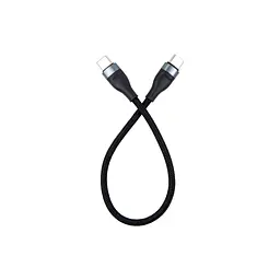 Дата кабель USB-C to USB-C 0.25m black Dengos (NTK-TC-TC-SHRT-BLACK)
