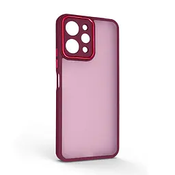 Защитный чехол для Xiaomi Redmi 12 4G, Shade, бордовый, TPU+PC, матовый, защита всего корпуса, панель-накладка, противоударный, с высокими бортами, амортизирует удары при падениях, ArmorStandart (ARM70099)