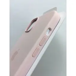 Оригінальний силіконовий чохол Apple Silicone Case MagSafe для iPhone 14 Plus Light Pink (MPT73ZE/A) - мініатюра 5
