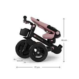 Триколісний велосипед Kinderkraft Aveo 2 Plus Pink (KRAVEO02PNK0000) - мініатюра 8