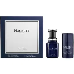 Набір Hackett London Essential: парфумована вода 50 мл + дезодорант-стік 75 г (8436581947274) - мініатюра 2