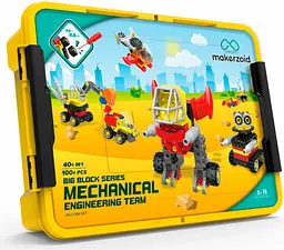 Конструктор Makerzoid Big Building Blocks-Mechanical Engineering Team (MKZ-OBK-MET) [86644] - мініатюра 2