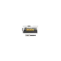 Біти IMPACT PRO 1/4"/25мм, комплект 10 шт: PZ2x4 / PH2x4 / T20 + тримач, IRWIN